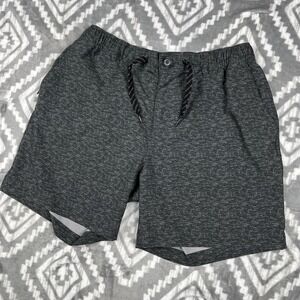 Chubbies Originals Shorts Mens L Grey Skys Out Thighs Out 7" Inseam
